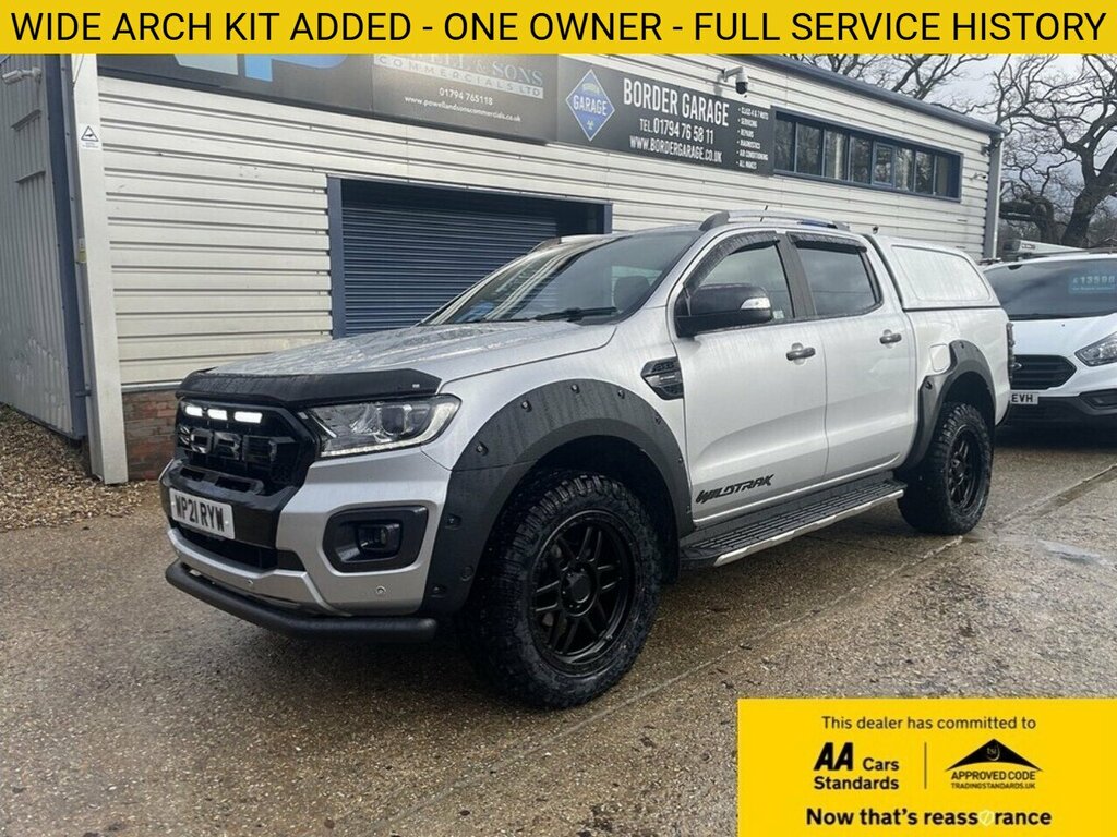 Ford Ranger Wildtrak Wide Arch Kit Silver