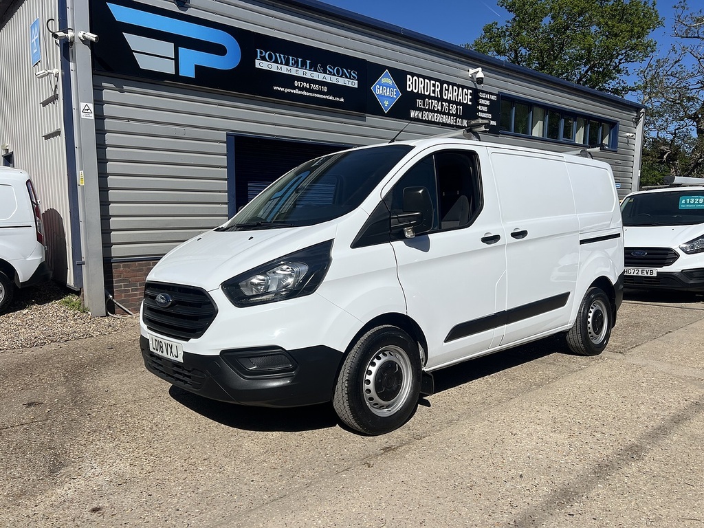 Ford Transit Custom 320 Ecoblue LD18VXJ White #2