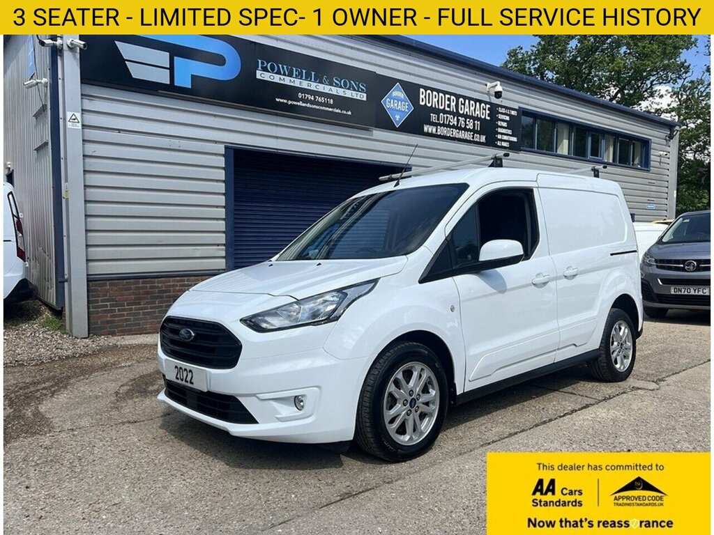 Ford Transit Connect 240 Ecoblue Limited White