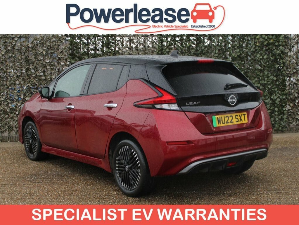 Nissan Leaf Hatchback WU22SXT Red #3