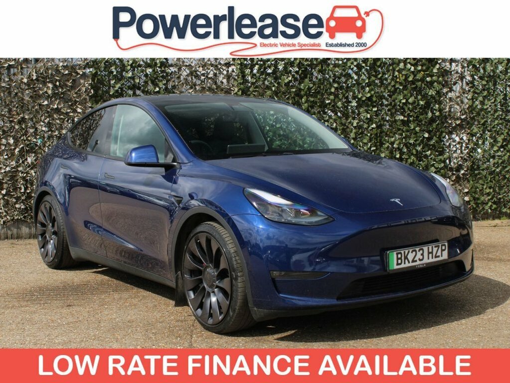 Tesla Model Y Suv BK23HZP Blue #2