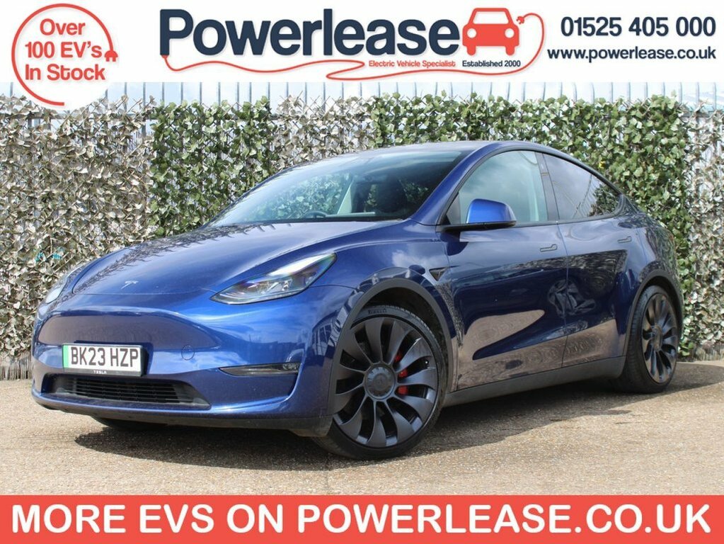 Tesla Model Y Suv Blue