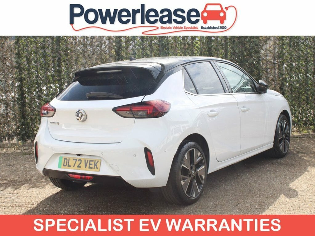 Vauxhall Corsa-e Hatchback DL72VEK White #3