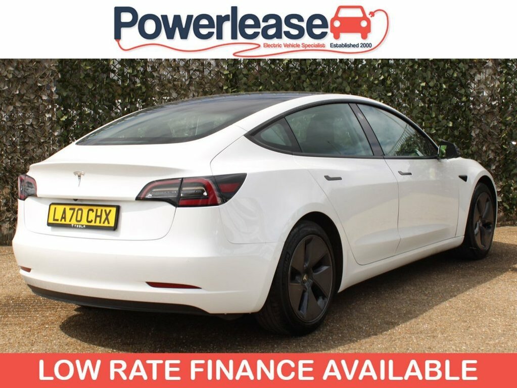 Tesla Model 3 Saloon LA70CHX White #2
