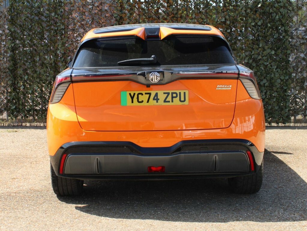 MG MG4 Hatchback YC74ZPU Orange #5