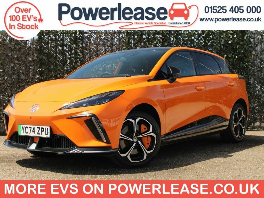 MG MG4 Hatchback Orange