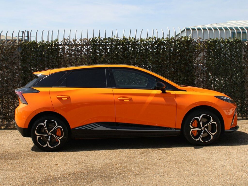 MG MG4 Hatchback YC74ZPU Orange #2