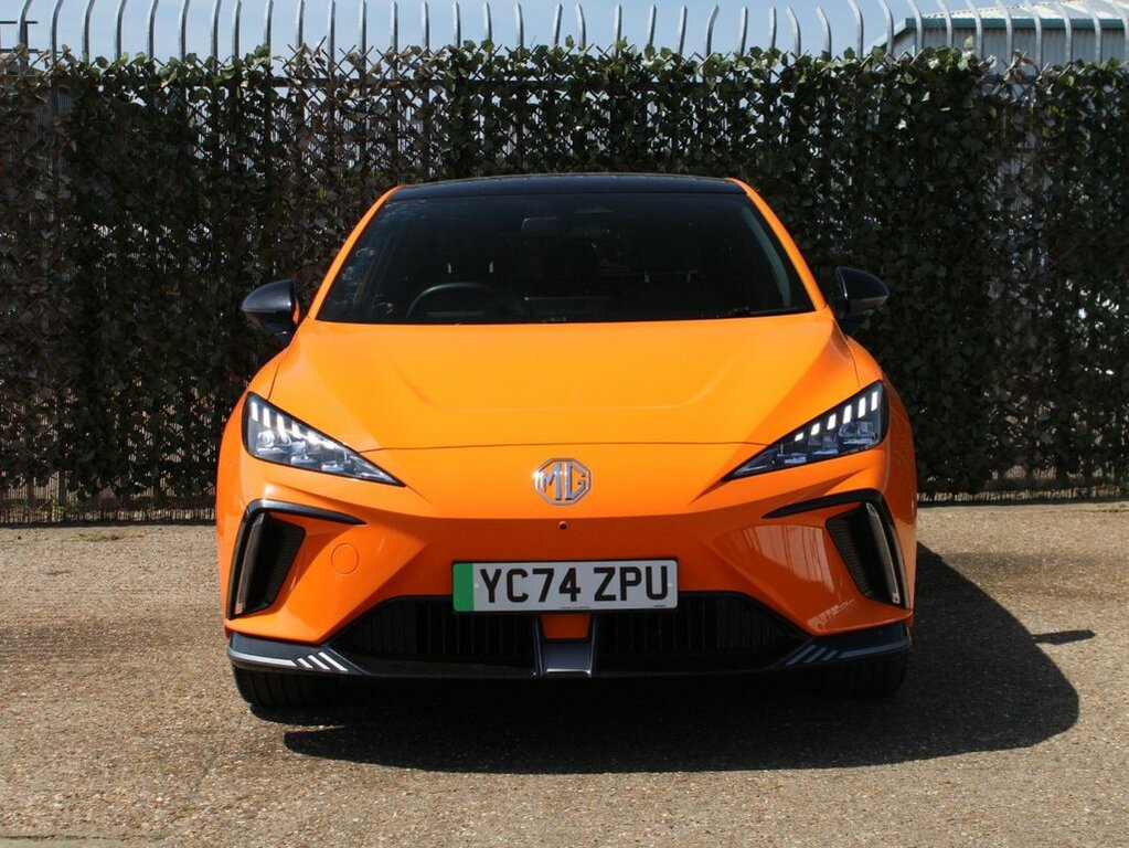 MG MG4 Hatchback YC74ZPU Orange #4