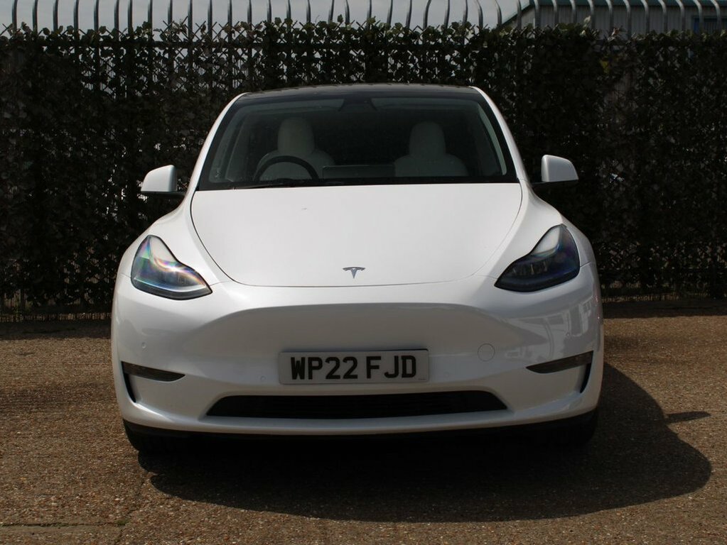 Tesla Model Y Suv WP22FJD White #3