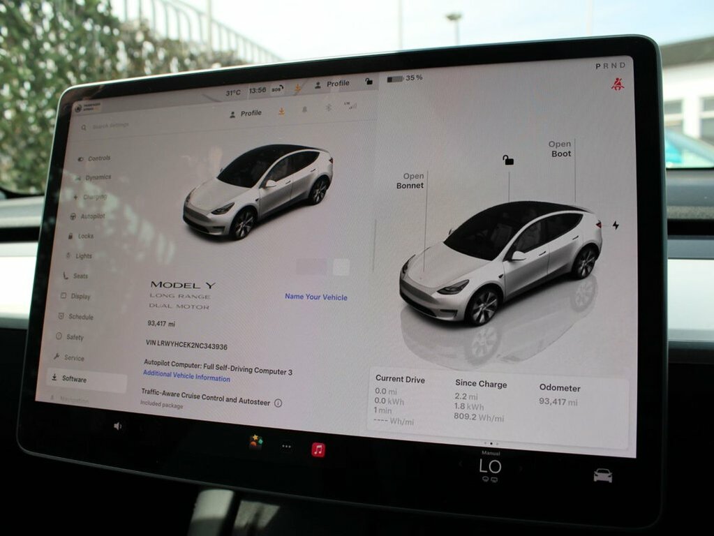 Tesla Model Y Suv WP22FJD White #6