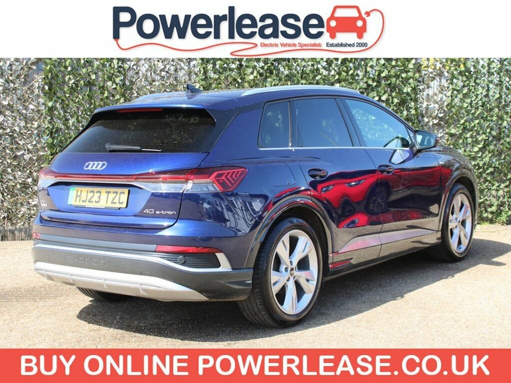 Audi Q4 E Tron Suv HJ23TZC Blue #4