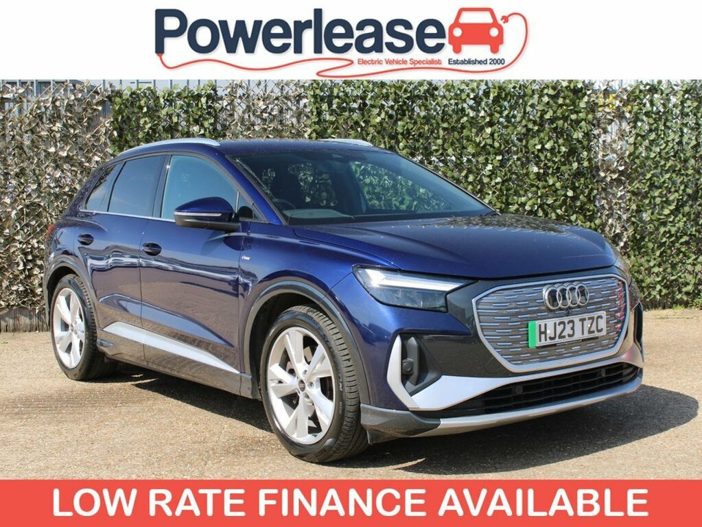 Audi Q4 E Tron Suv HJ23TZC Blue #2