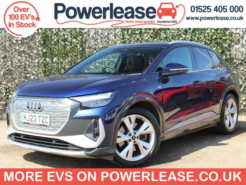 Audi Q4 E Tron Suv Blue