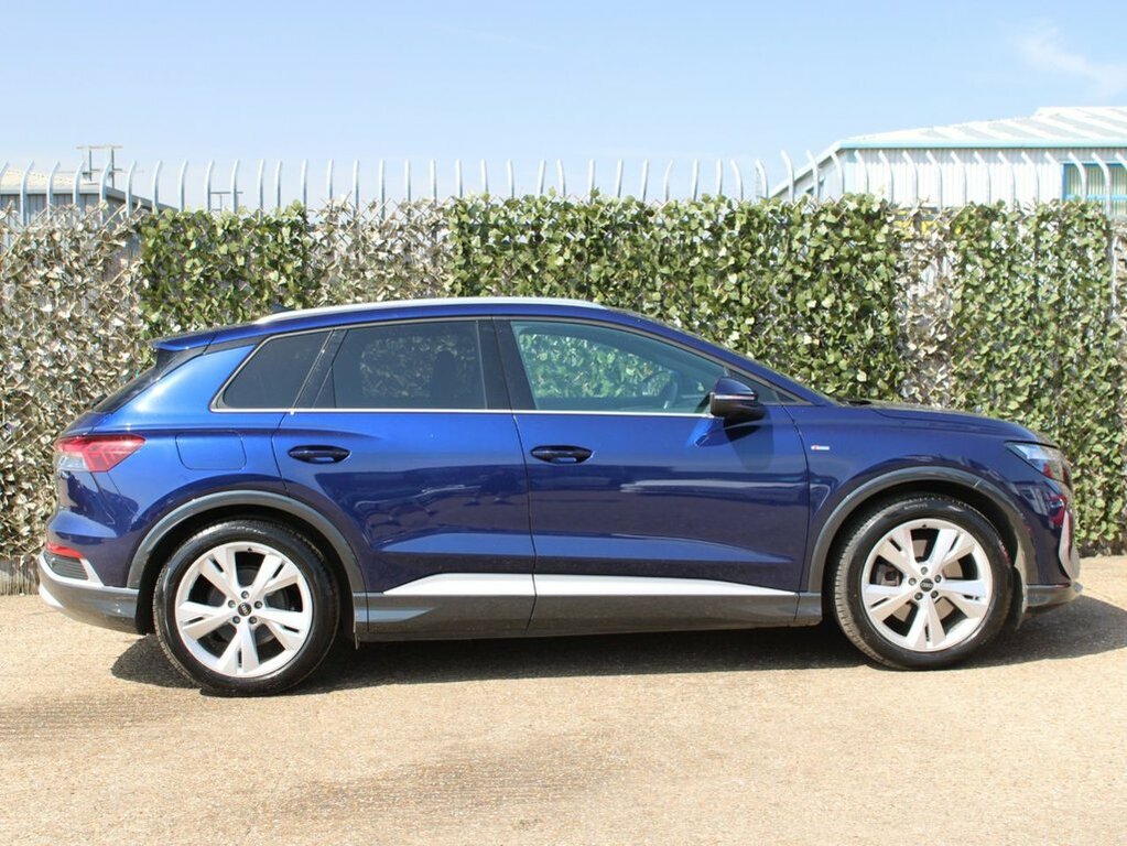Audi Q4 E Tron Suv HJ23TZC Blue #5