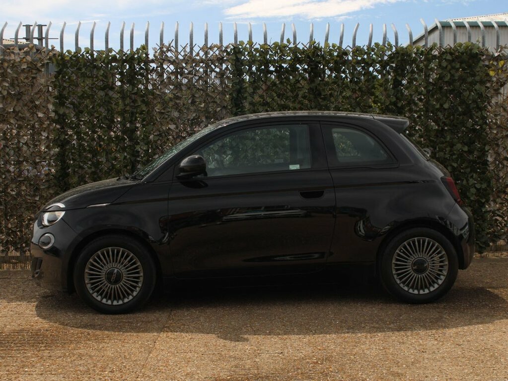 Fiat 500E Hatchback Black #4