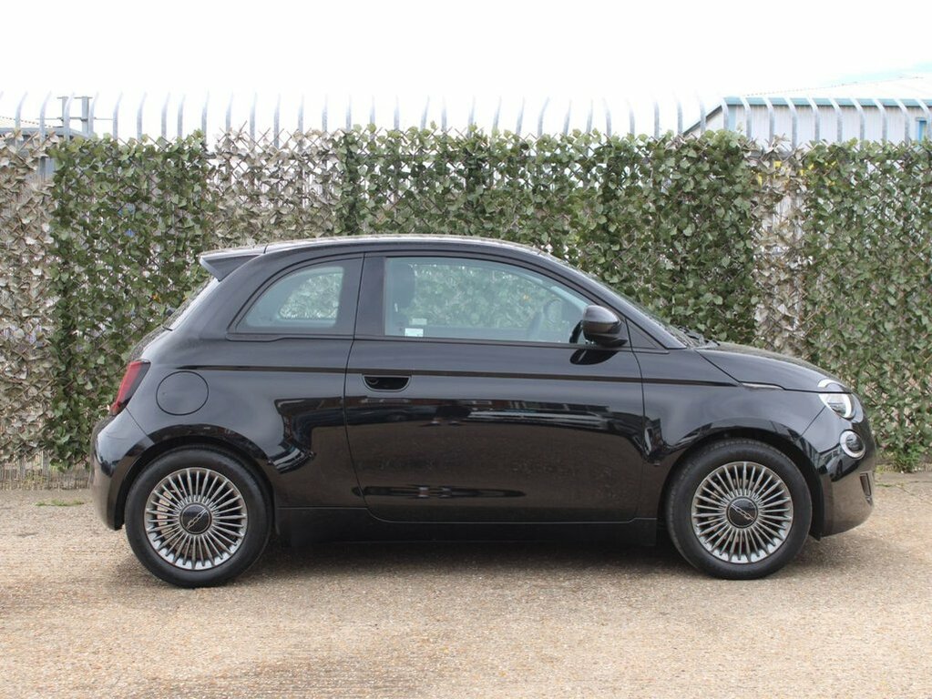 Fiat 500E Hatchback Black #3