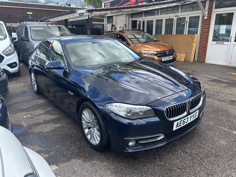 BMW 5 Series 520D Luxury AE63YYG Blue #4