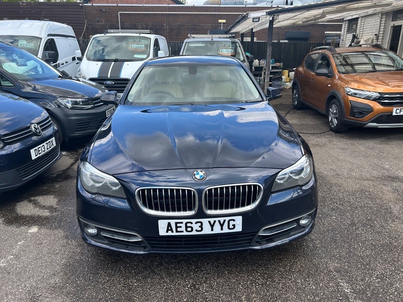 BMW 5 Series 520D Luxury AE63YYG Blue #3