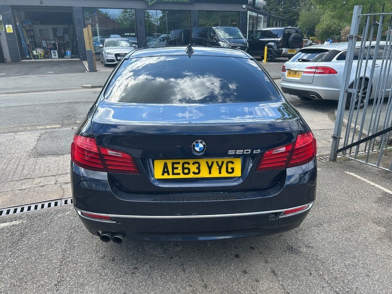 BMW 5 Series 520D Luxury AE63YYG Blue #6