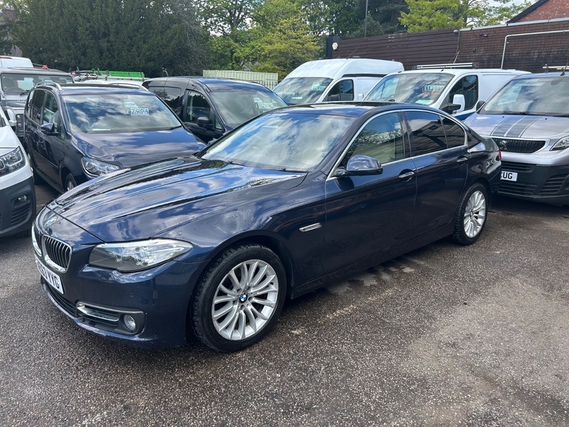 BMW 5 Series 520D Luxury AE63YYG Blue #2