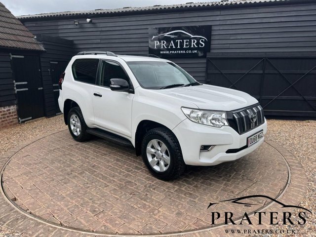 Toyota Land Cruiser Utility Panel Van White