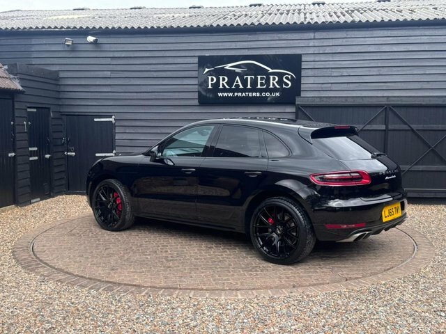 Porsche Macan V6 Turbo Suv LJ65TWY Black #3