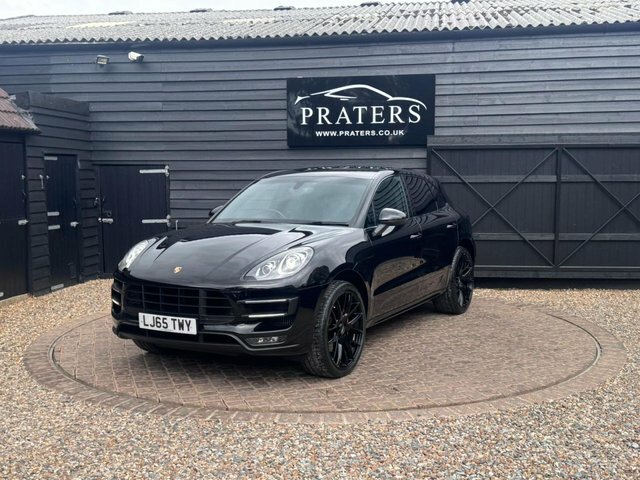 Porsche Macan V6 Turbo Suv LJ65TWY Black #2