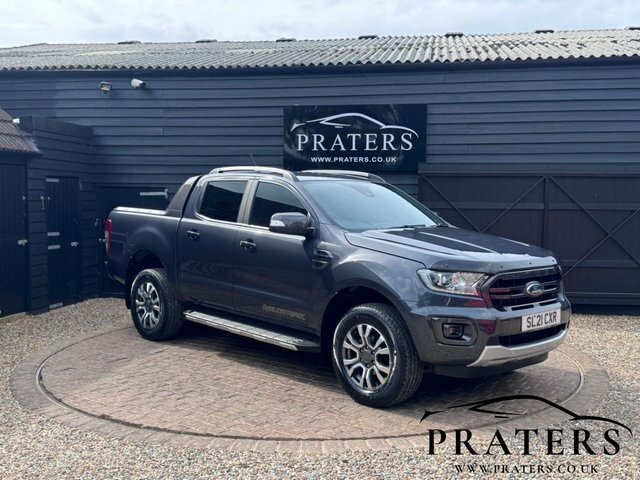 Ford Ranger Ecoblue Wildtrak Pickup Double Grey