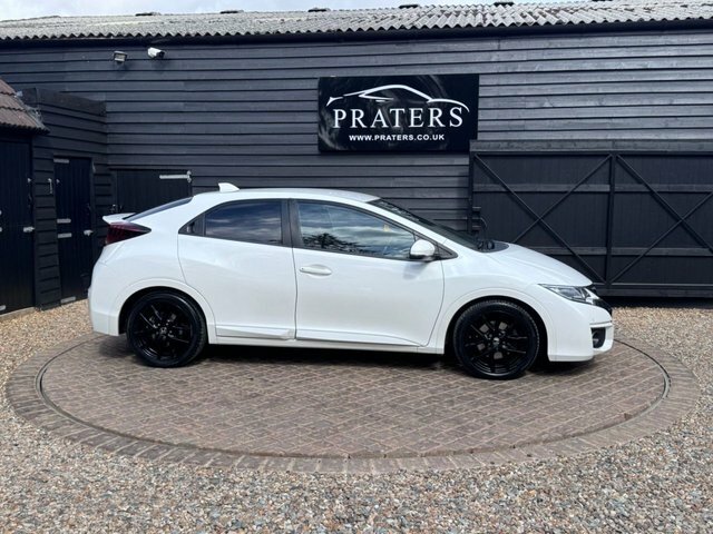 Honda Civic I-vtec Sport Hatchback White #2