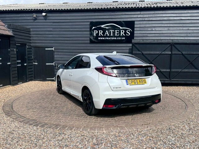 Honda Civic I-vtec Sport Hatchback White #5