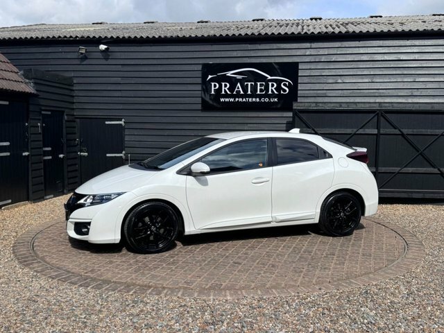 Honda Civic I-vtec Sport Hatchback White #3