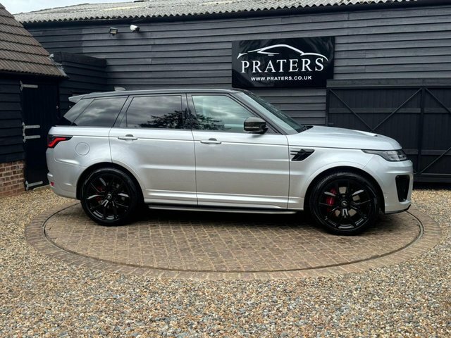 Land Rover Range Rover Sport P575 V8 Svr Suv MX18MXY Silver #3