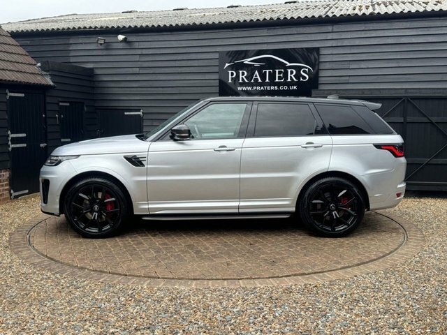 Land Rover Range Rover Sport P575 V8 Svr Suv MX18MXY Silver #4