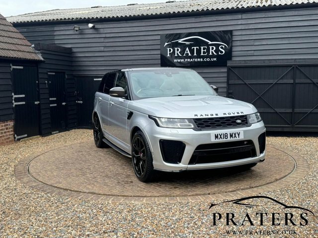 Land Rover Range Rover Sport P575 V8 Svr Suv MX18MXY Silver #2