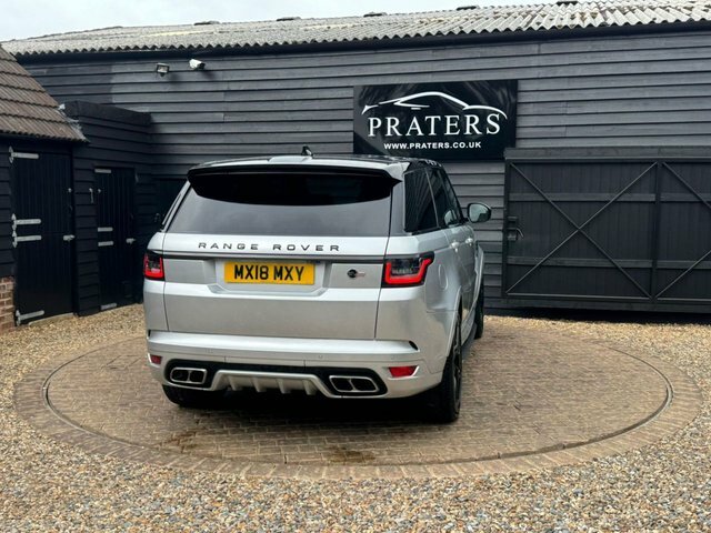 Land Rover Range Rover Sport P575 V8 Svr Suv MX18MXY Silver #6