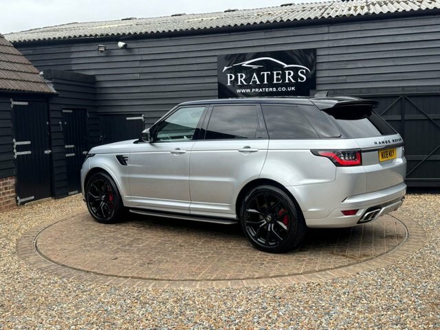 Land Rover Range Rover Sport P575 V8 Svr Suv MX18MXY Silver #5