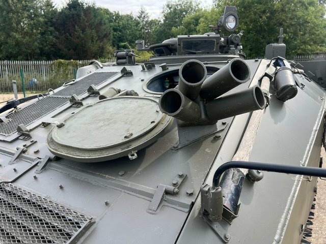 Alvis All Models Sampson Army Tank Green #4