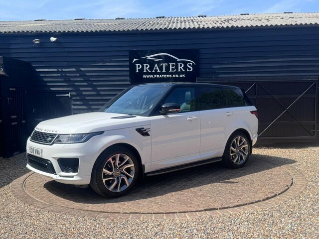 Land Rover Range Rover Sport Sd V6 Hse Suv White #2