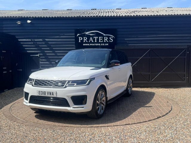 Land Rover Range Rover Sport Sd V6 Hse Suv White #6