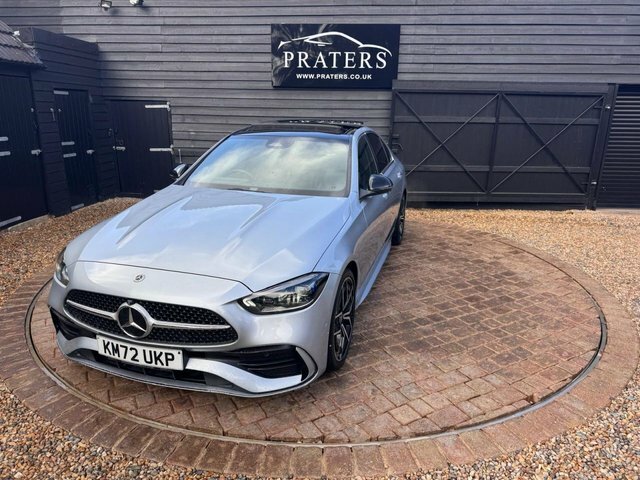 Mercedes-Benz C Class C220dh Mhev Amg Line KM72UKP Silver #6