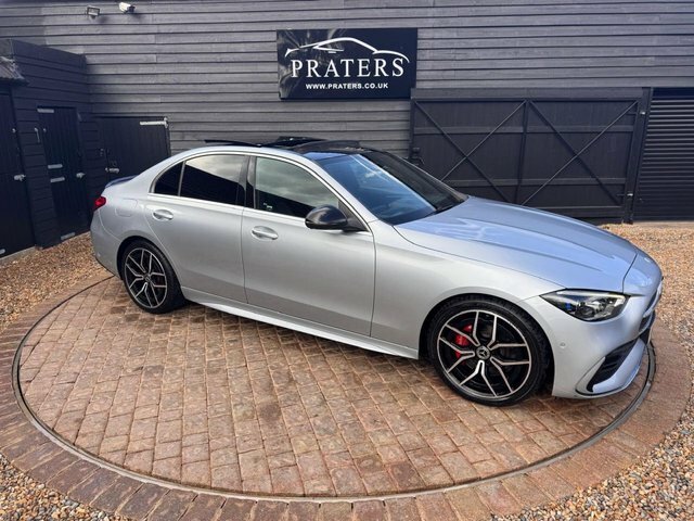 Mercedes-Benz C Class C220dh Mhev Amg Line Silver