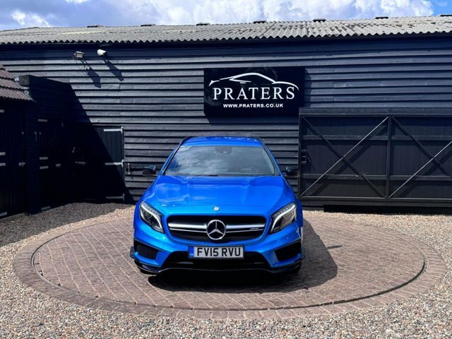 Mercedes-Benz GLA Class Gla45 Amg Suv FV15RVU Blue #3