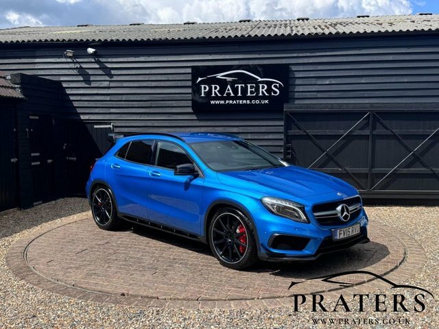 Mercedes-Benz GLA Class Gla45 Amg Suv Blue