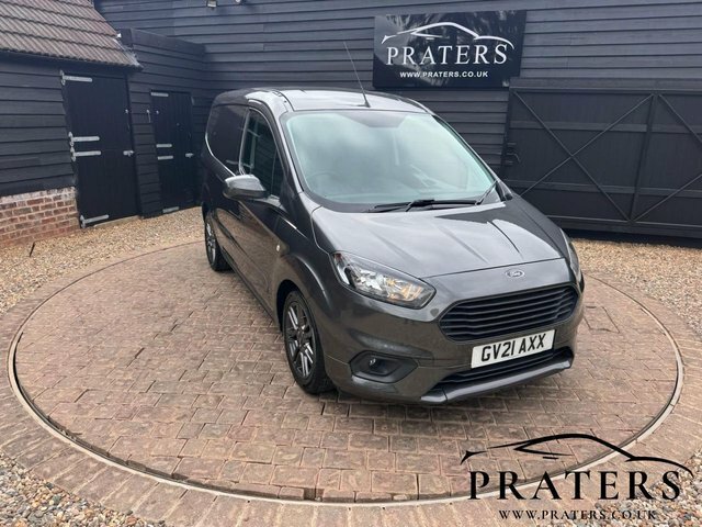 Ford Transit Courier Ecoboost Sport Panel Van Grey #3