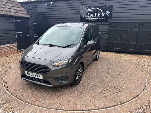 Ford Transit Courier Ecoboost Sport Panel Van Grey #2