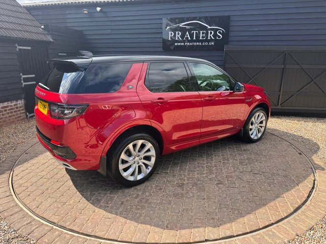 Land Rover Discovery Sport D180 Mhev R-dynamic Se YK69KWH Red #4