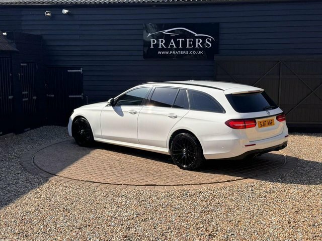 Mercedes-Benz E Class E220d Amg Line Estate White