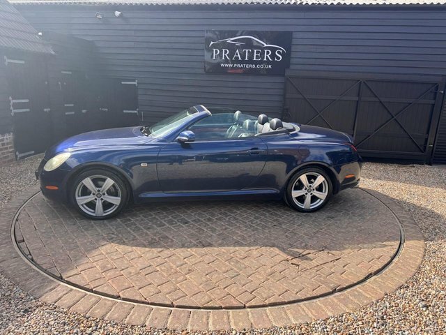 Lexus SC 430 Convertible Blue #4