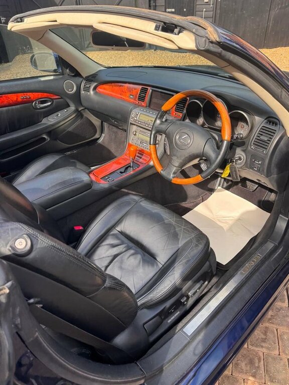 Lexus SC 430 Convertible Blue #5