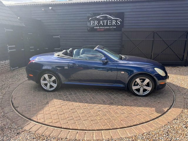 Lexus SC 430 Convertible Blue #3